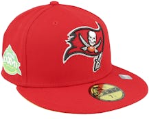 Tampa Bay Buccaneers 59FIFTY Citruspop Scarlet/Yellow Fitted - New Era