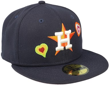 Houston Astros 59FIFTY Chainstitchheart Navy Fitted - New Era