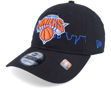 New York Knicks 9TWENTY NBA Tip Off 22 Black Dad Cap - New Era