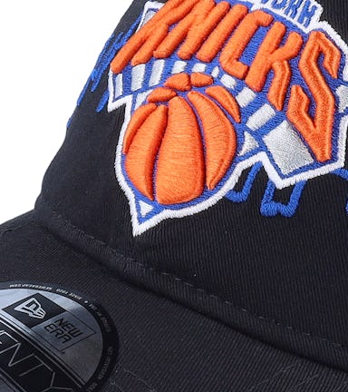 New York Knicks 9TWENTY NBA Tip Off 22 Black Dad Cap - New Era