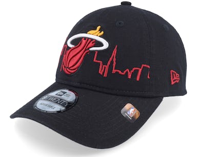 Miami Heat 9TWENTY NBA Tip Off 22 Black Dad Cap - New Era