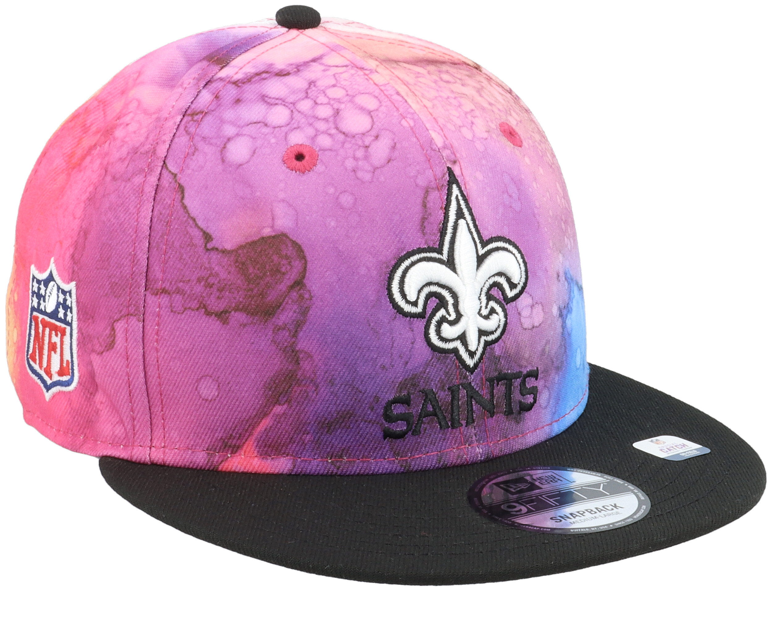 New Orleans Saints M Em 9FIFTY NFL Crucial Catch 22 Multi Snapback New Era