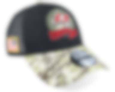 Tampa Bay Buccaneers M 9FORTY NFL Salute To Service 22 Black/Camo Trucker - New Era