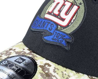 New York Giants M 9FORTY NFL Salute To Service 22 Black/Camo Trucker - New  Era cap