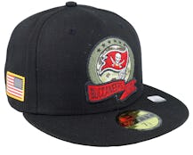 Tampa Bay Buccaneers M 59FIFTY NFL Salute To Service 22 Black/Camo Fitted - New Era