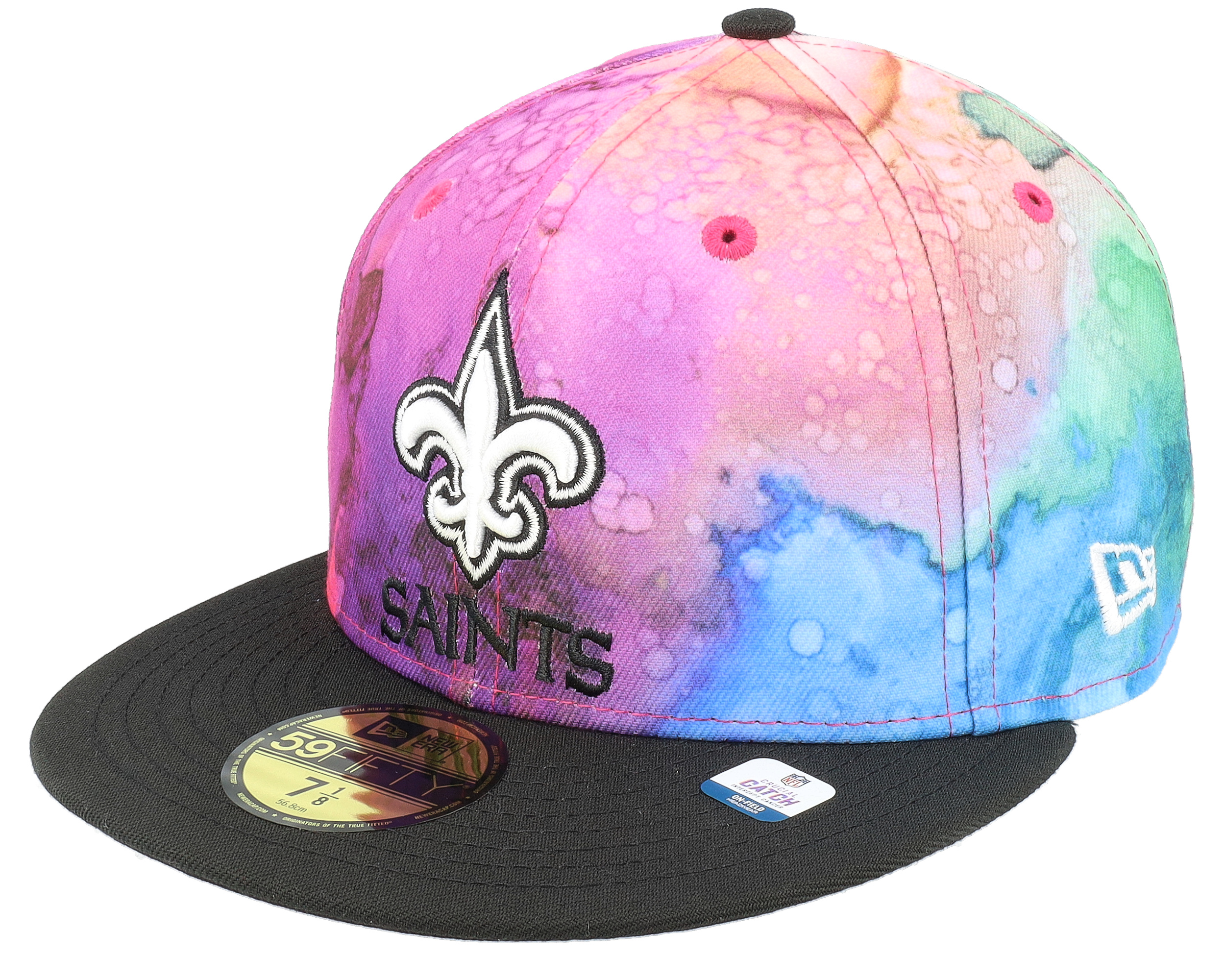 New Orleans Saints 59FIFTY NFL Crucial Catch 22 Multi Fitted New Era