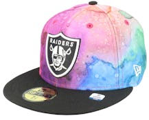 Las Vegas Raiders 59FIFTY NFL Crucial Catch 22 Multi Fitted - New Era