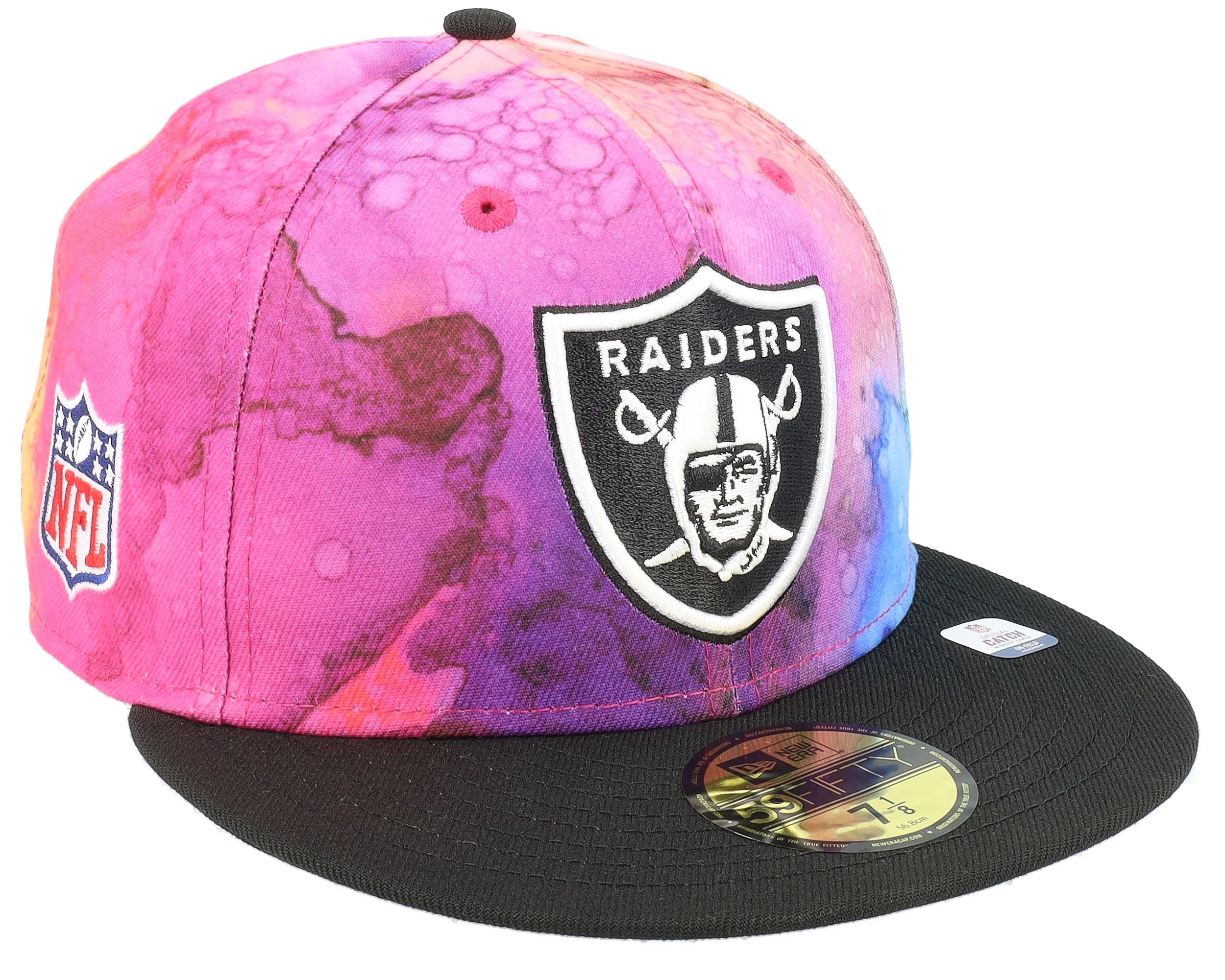 Las Vegas Raiders 59FIFTY NFL Crucial Catch 22 Multi Fitted