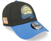 Los Angeles Chargers M 39THIRTY NFL Salute To Service 22 Black/Blue Flexfit - New Era
