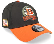 Cincinnati Bengals M 39THIRTY NFL Salute To Service 22 Black/Orange Flexfit - New Era