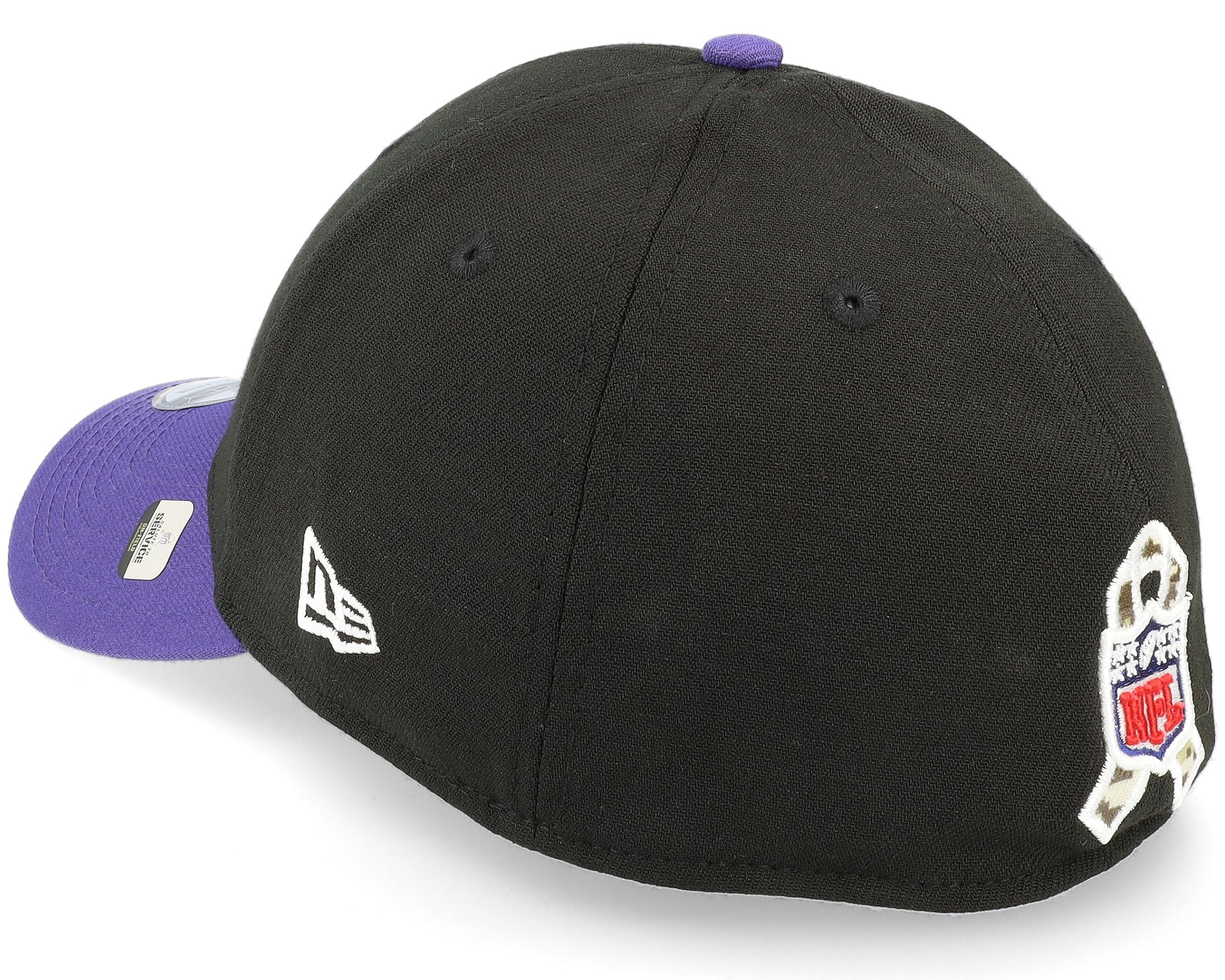 Baltimore Ravens M 3930 NFL Salute To Service 22 Black/Purple Flexfit - New  Era キャップ、 | Hatstore.com