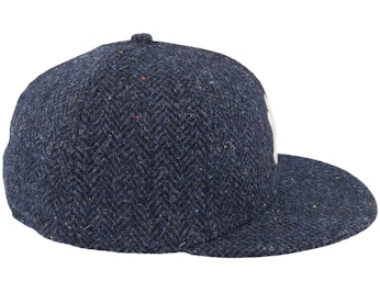 New York Yankees Tweed 59FIFTY Navy Fitted1