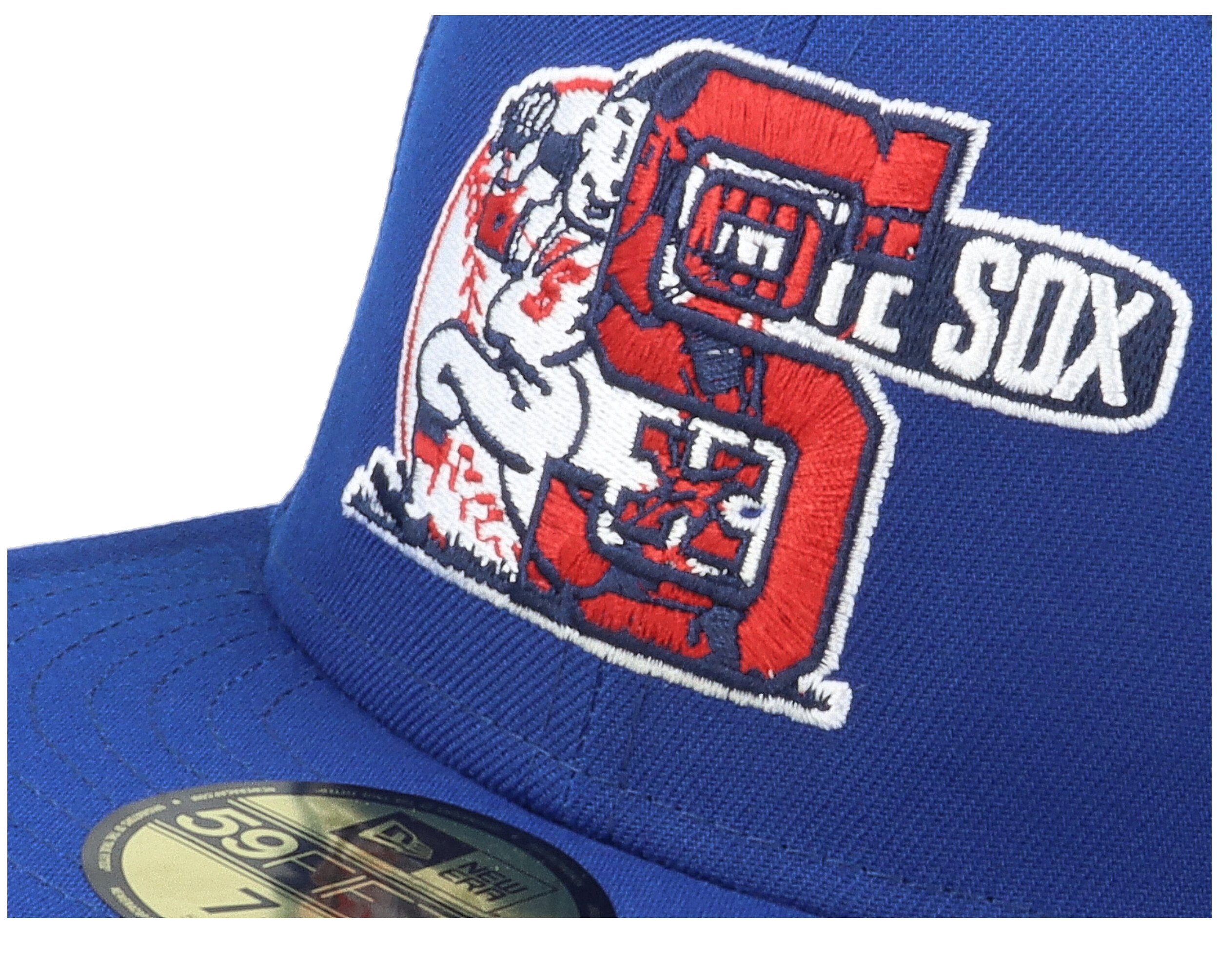 Chicago White Sox Team Colour Split 59FIFTY Royal Fitted