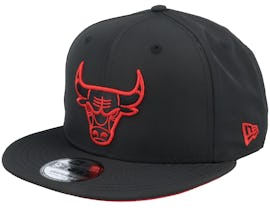 Chicago Bulls Neon Pack 9FIFTY Black Snapback - New Era
