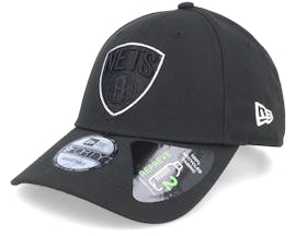 Brooklyn Nets Neon Pack 2 9FORTY Black/White Adjustable - New Era