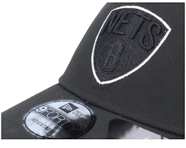 Brooklyn Nets Neon Pack 2 9FORTY Black/White Adjustable - New Era