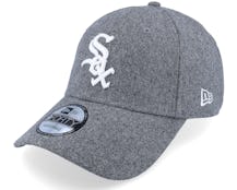 Chicago White Sox Melton Wool The League 9FORTY Grey/White Adjustable - New Era