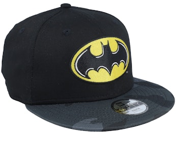 Cappellino New Era Batman 9Fifty Kids - Snapback Nero Con Ricamo DC Comics Per Bambini - Foto 3
