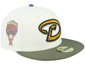 Arizona Diamondbacks Orientation Pack 59FIFTY Chrome/Olive/Tan Fitted