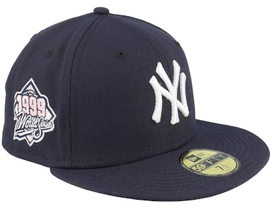 New York Yankees Vitality 99 World Navy/Pink Fitted - Era | Hatstore.nl