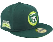 Chicago Cubs 59FIFTY Dark Green/Neon Green Fitted - New Era