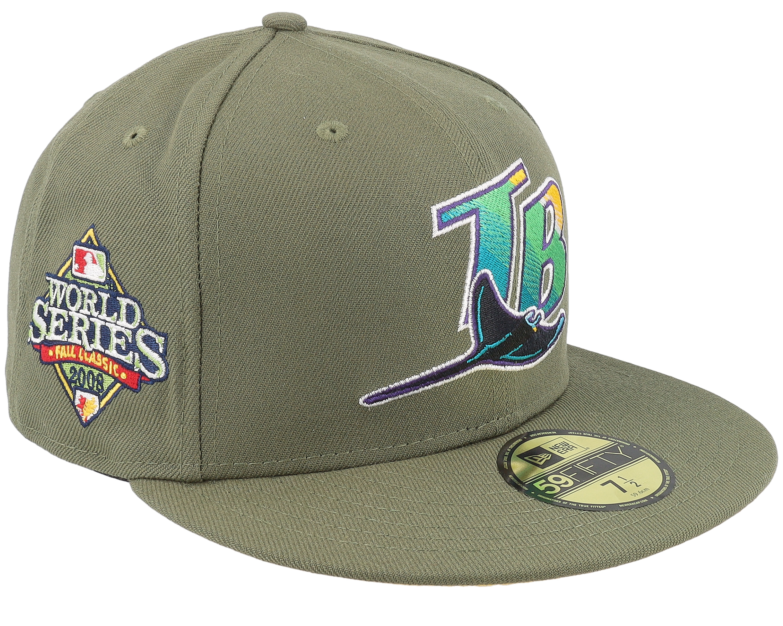 Tampa Bay Rays Retro Jersey Script 59FIFTY Fitted - SoleFly