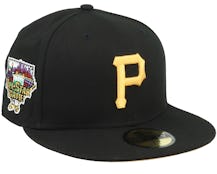 Hatstore Exclusive x Pittsburgh Pirates Poly 59FIFTY Black Fitted - New Era