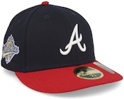 Hatstore Exclusive x Atlanta Braves Poly 59FIFTY Low Profile Fitted