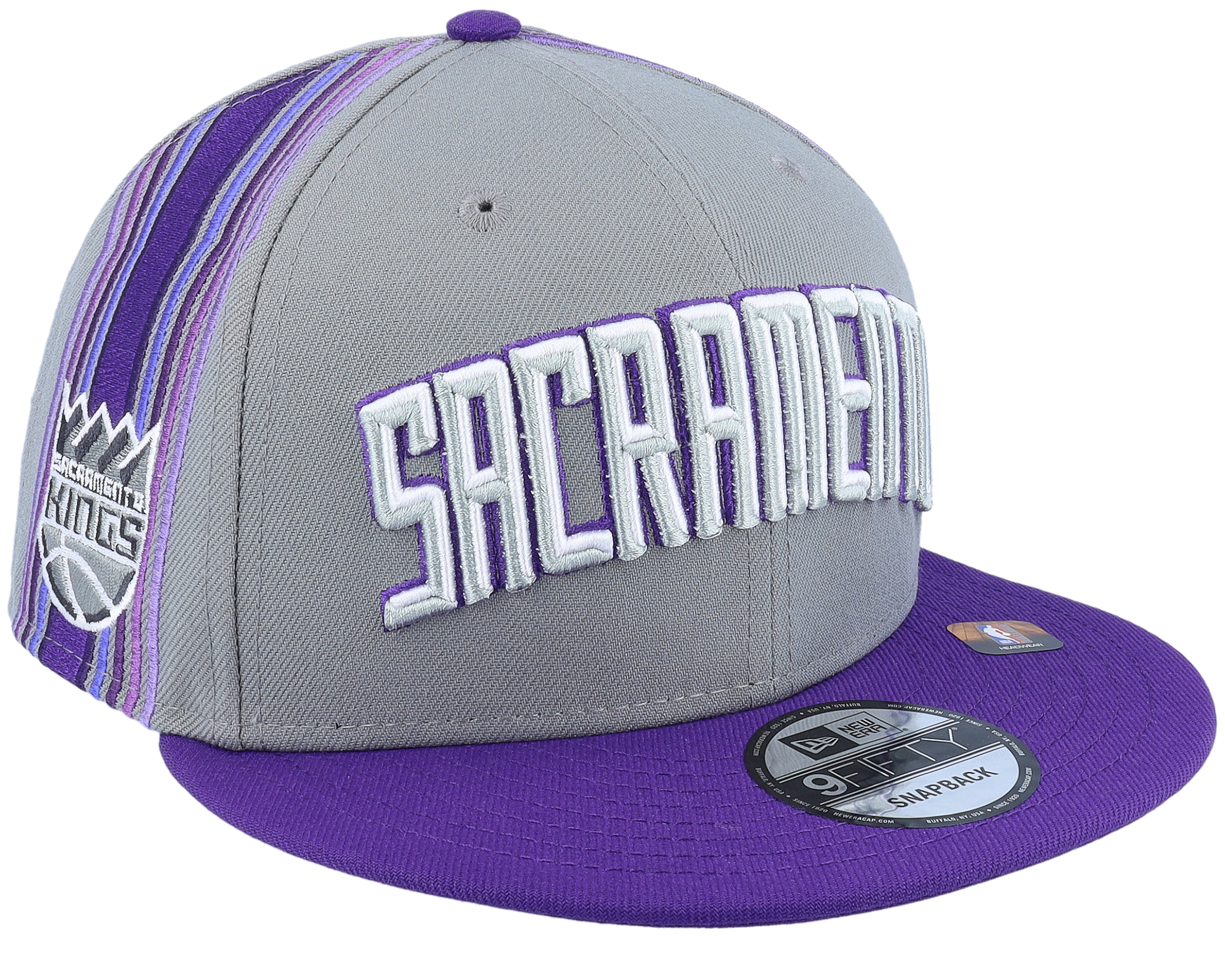 Sacramento Kings M 9FIFTY NBA City Edition 22 Grey/Purple Snapback
