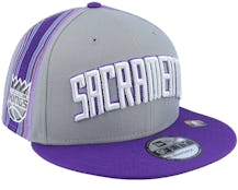 Sacramento Kings M 9FIFTY NBA City Edition 22 Grey/Purple Snapback - New Era