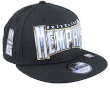 Memphis Grizzlies M 9FIFTY NBA City Edition 22 Black Snapback - New Era