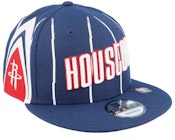 Houston Rockets M 9FIFTY NBA City Edition 22 Navy Snapback