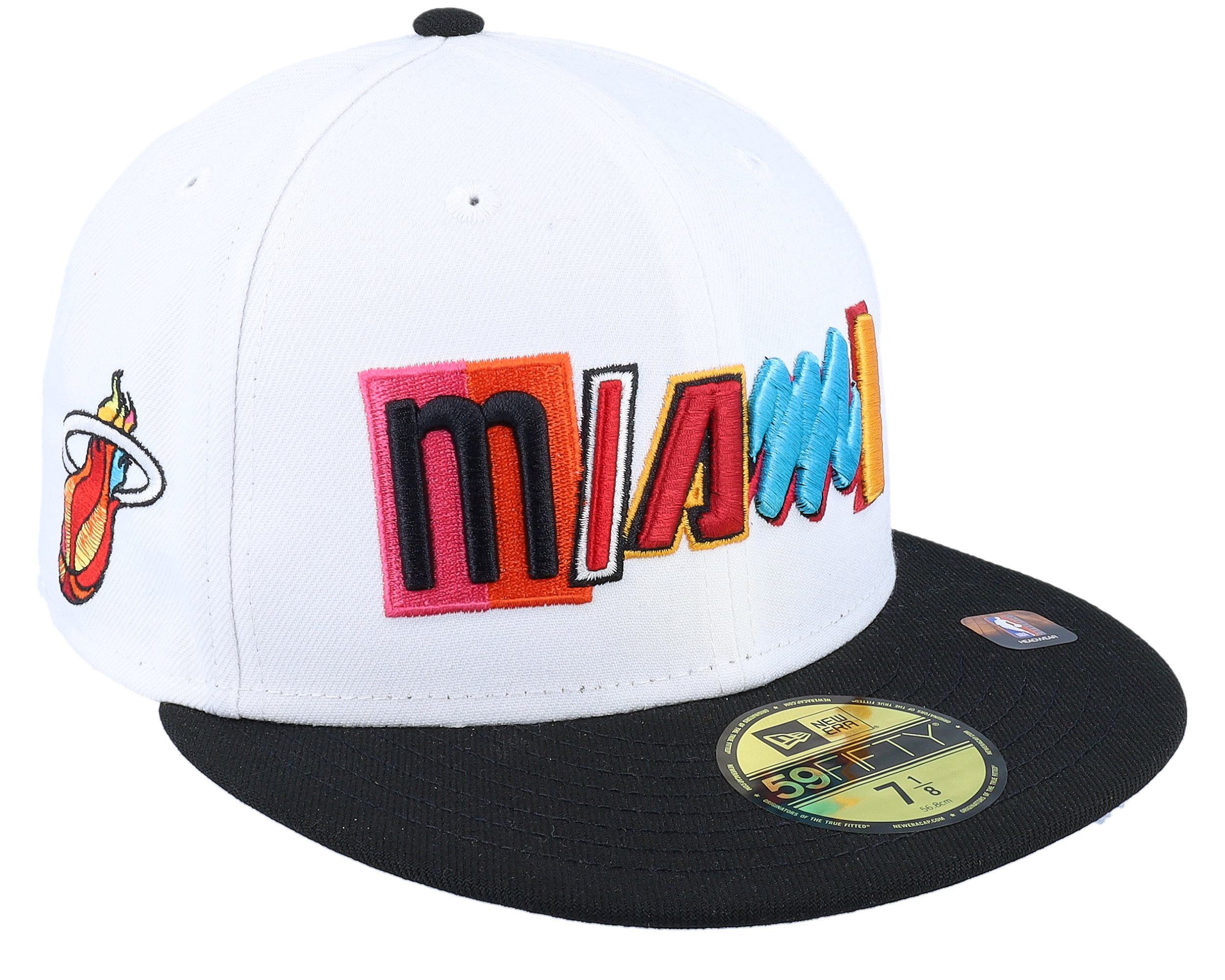 Miami Heat New Era NBA 21-22 City Edition 59FIFTY Fitted Hat