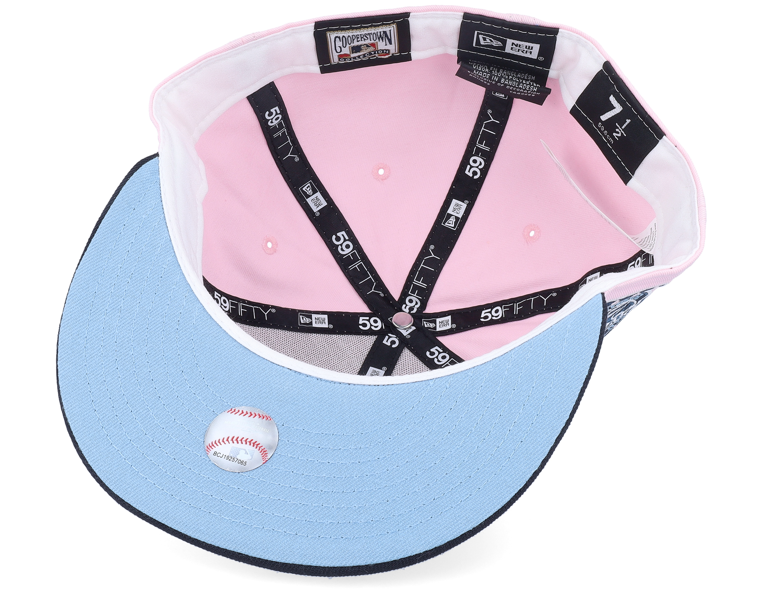 【US限定】NEW ERA 59FIFTY San Diego Padres 25th Pink/Navy San Diego Padres Indigo Milkshake 59FIFTY 25 Pink/Navy