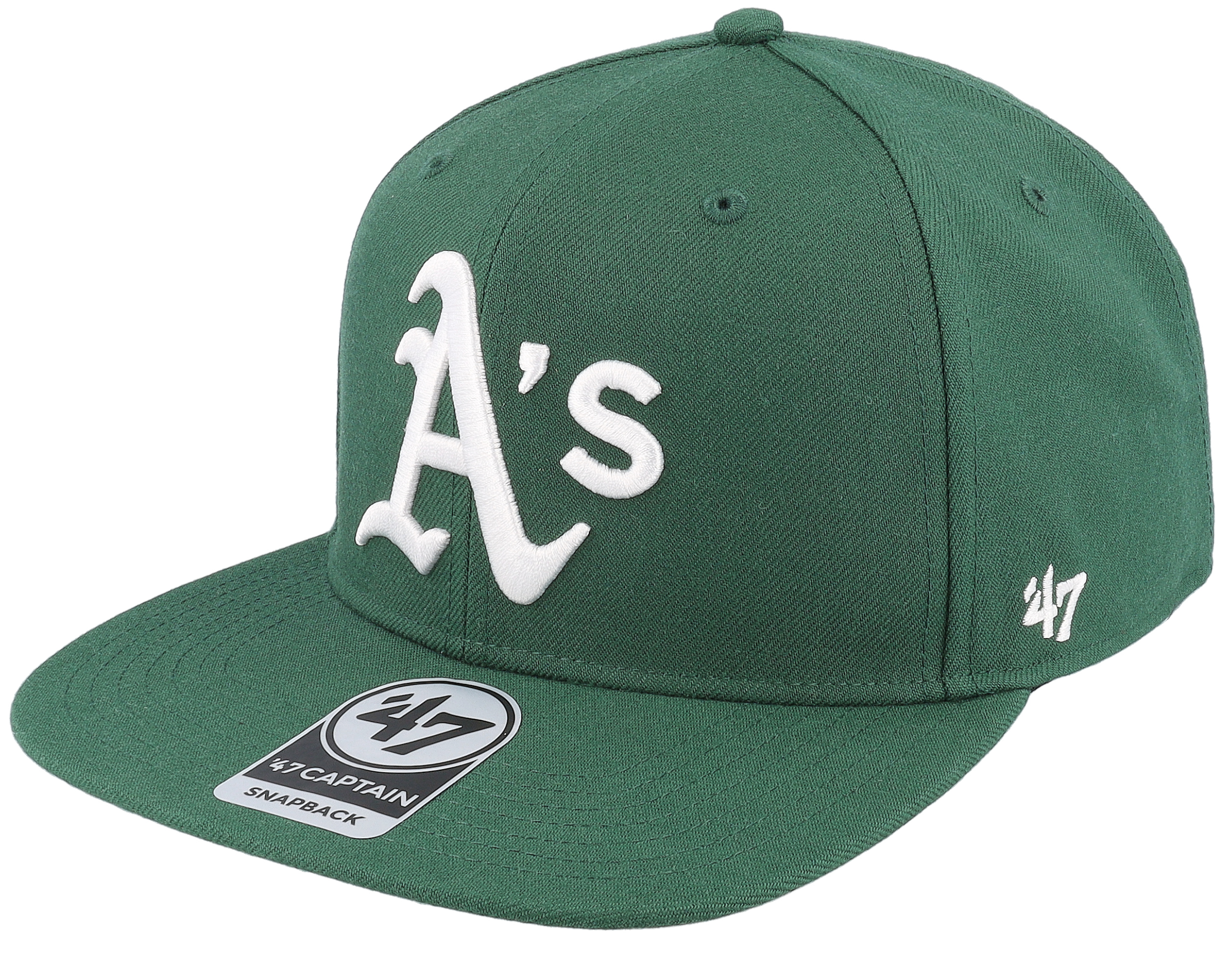 Oakland Athletics MLB Sure Shot Captain Dark Green Snapback