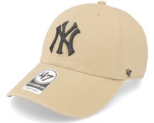 New York Yankees Ballpark Clean Up Khaki Dad Cap - 47 Brand