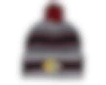 Chicago Blackhawks NHL Rexford 47 Cuff Dark Grey Pom - 47 Brand