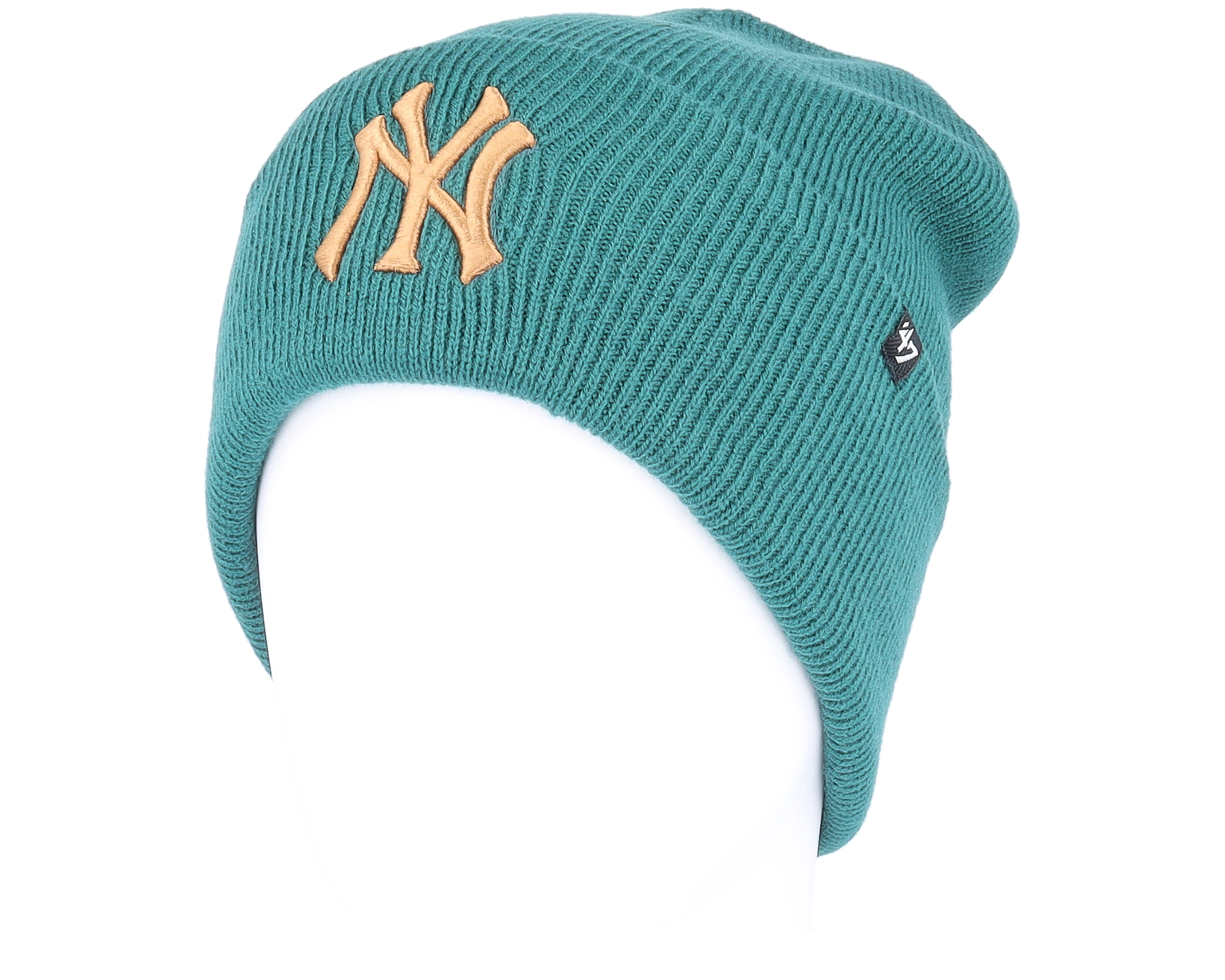 New York Yankees MLB Haymaker Pacific Green Cuff - 47 Brand beanie