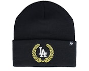 Los Angeles Dodgers MLB Laurel Metallic Black Cuff