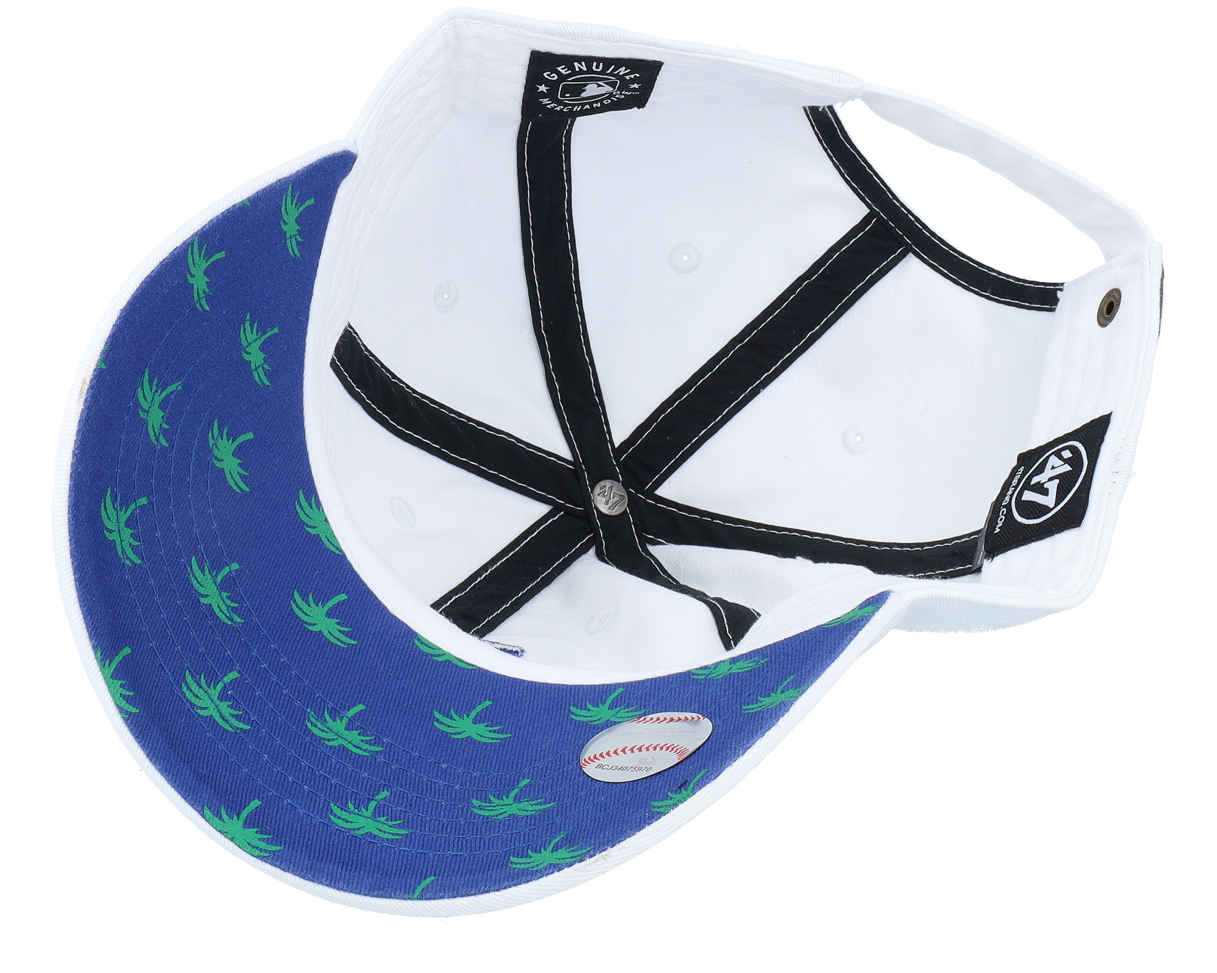 Los Angeles Dodgers MLB Confetti 47 Clean Up White/Blue Dad Los Angeles Dodgers MLB Confetti 47 Clean Up White/Blue Dad