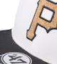 Pittsburgh Pirates MLB Corkscrew Captain White Snapback - 47 Brand