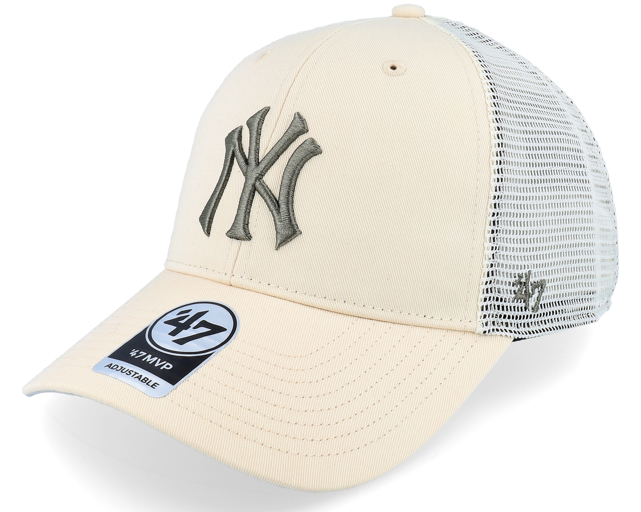 Beige NY Baseball Cap New York Hat NY Yankees Hat 