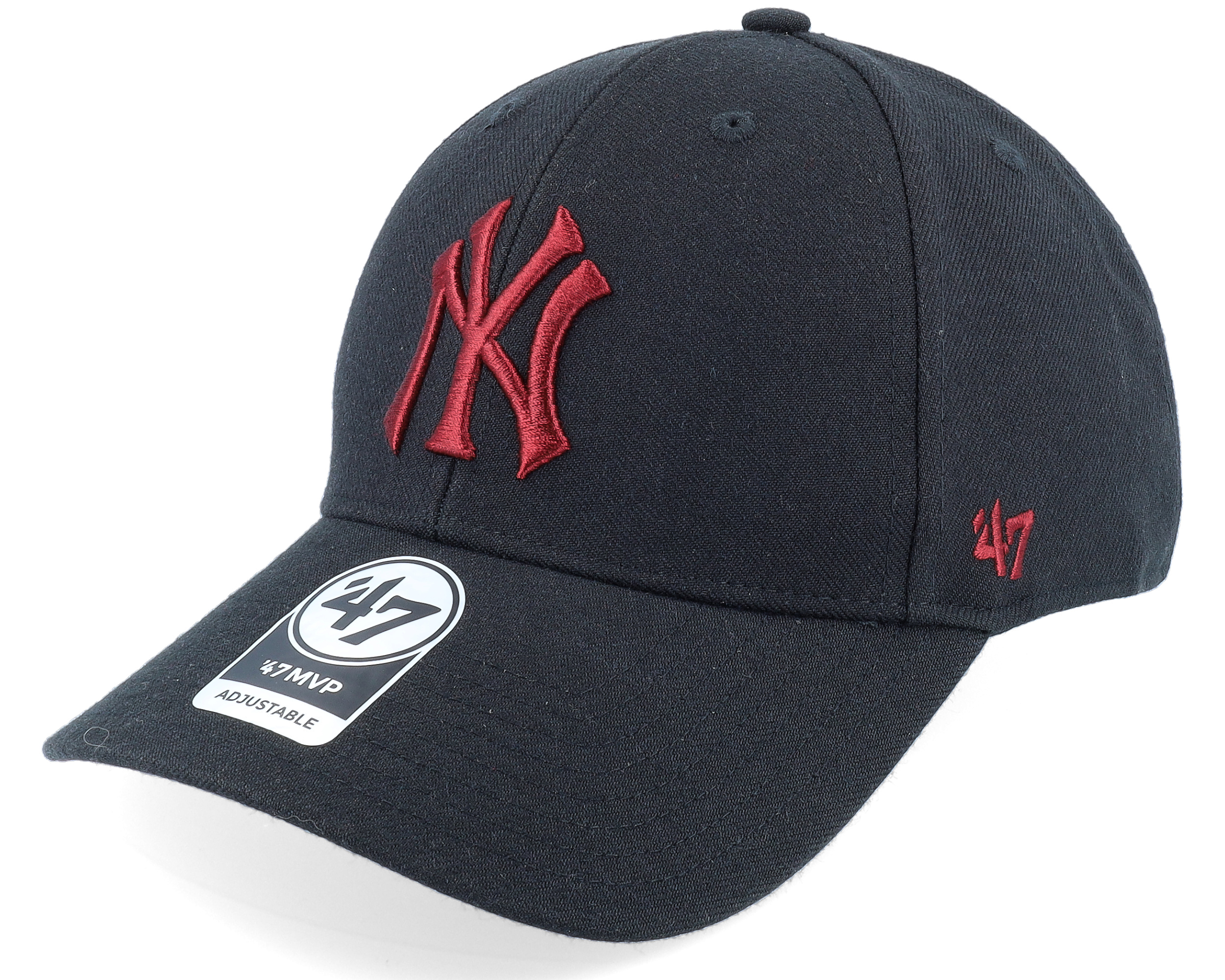 New York Yankees Ballpark Mvp Black Adjustable 47 Brand cap Hatstoreaustralia