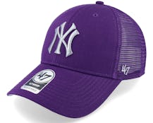 New York Yankees Branson Mvp Purple Trucker - 47 Brand