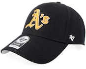 Oakland Athletics Mvp Black Adjustable
