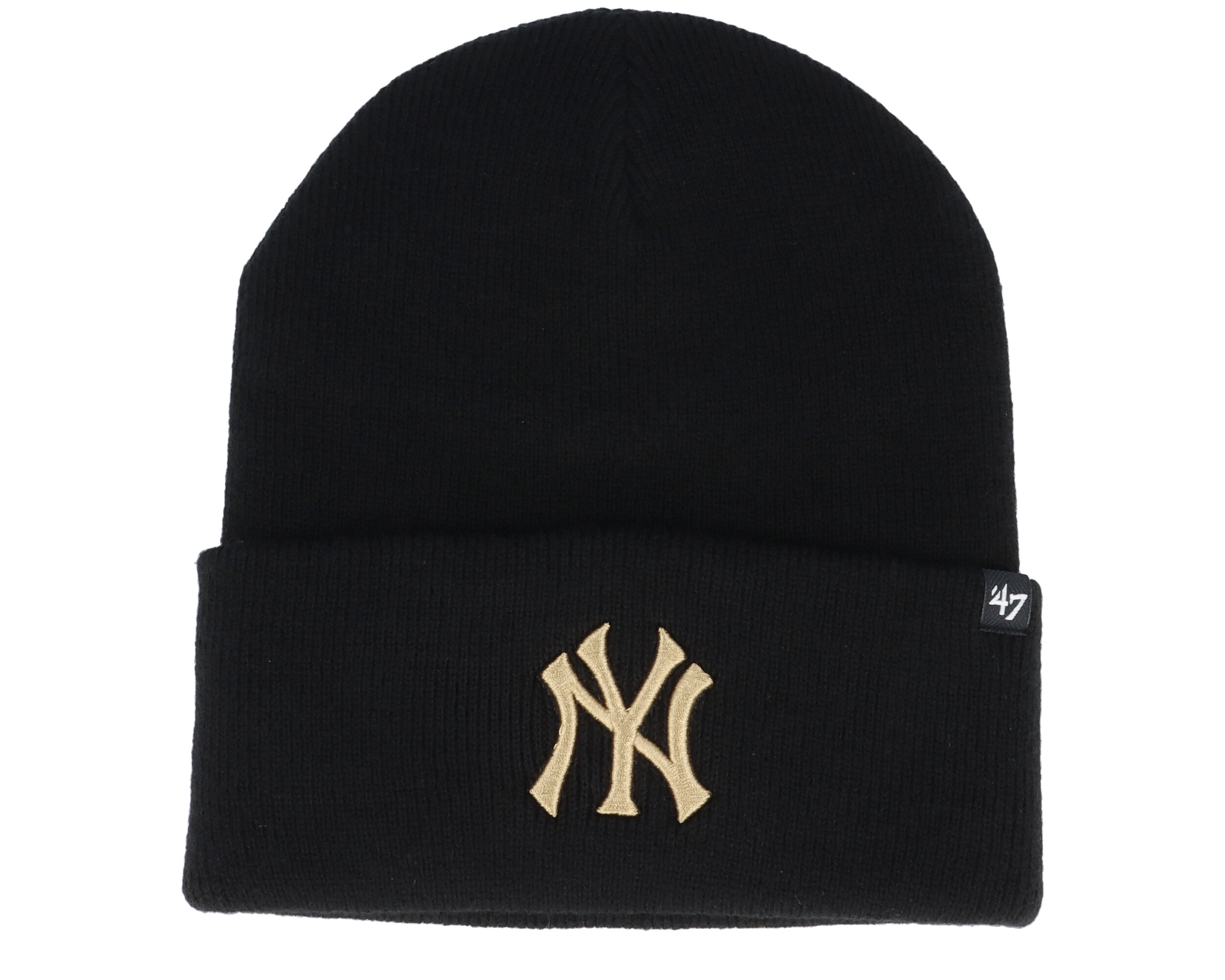 New York Yankees MLB Haymaker Black Cuff - 47 Brand beanie ...