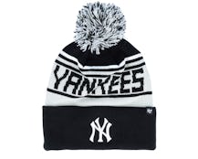 New York Yankees MLB Stylus Cuff Black Pom - 47 Brand