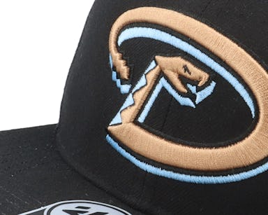 Gorra de béisbol negra con diseño de los Arizona Diamondbacks de la MLB de  47 Brand
