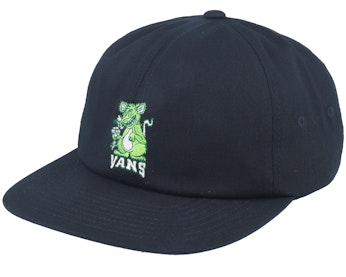 Seasonal Skate Jockey Black Strapback