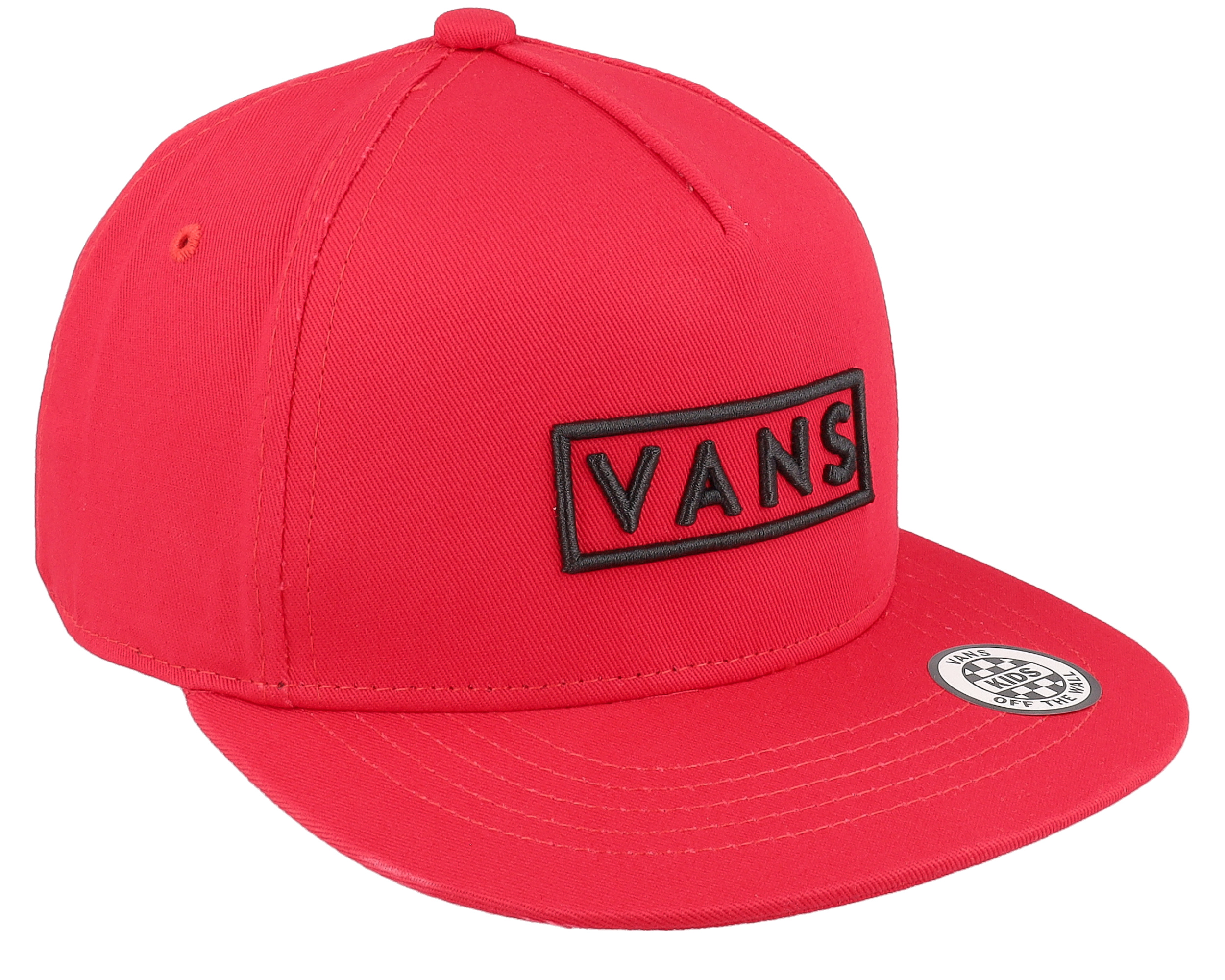 Kids By Easy Box True Red Snapback Vans Cap Hatstoreaustralia